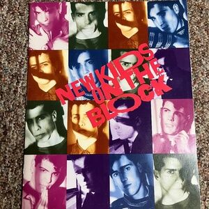 New Kids On The Block 'Hangin' Tough Tour' Concert Book 1989